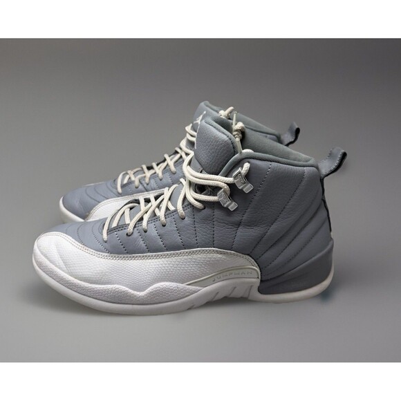 Nike Air Jordan 12 Retro Stealth White Cool Grey CT8013-015 Men’s Size 10